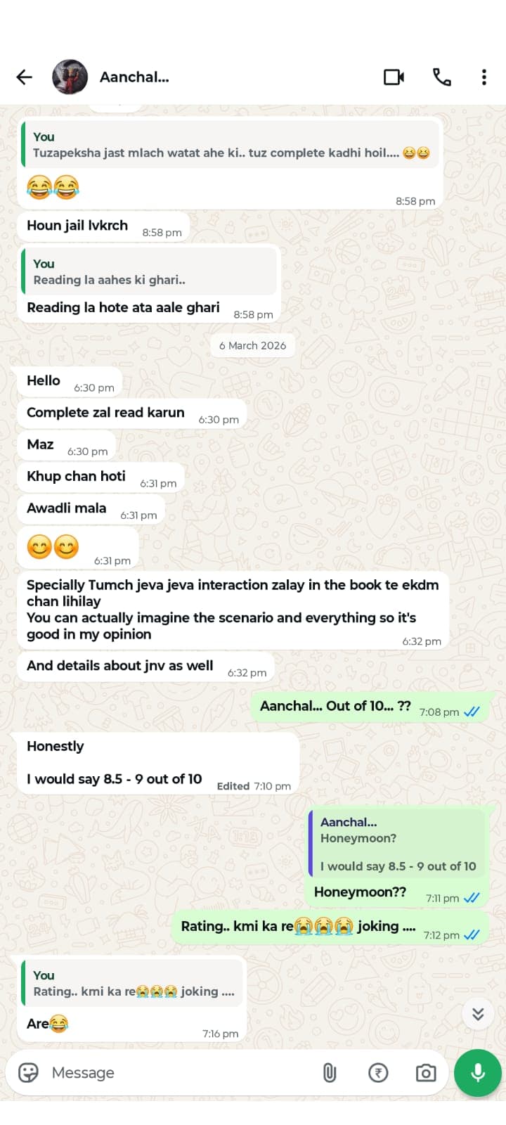 Reader experience 6